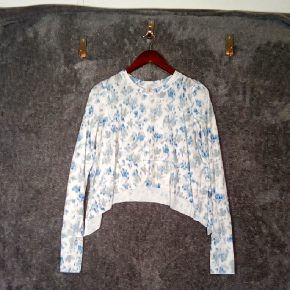 Free People Movement Breezy Tempo Long Sleeve Top Womens Size S/P